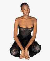 Zelia lace bustier top