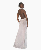 Lexi Crystal Halter Dress