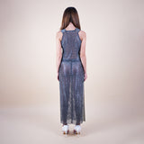 Valkyrie Crystal Midi Skirt