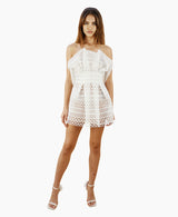 Astrid Corset Ruffle Dress