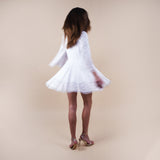 sequin beaded circle dress