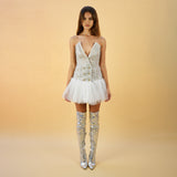 Ember Corset Ruffle Dress