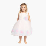 Penny Pompom Little Girls Dress