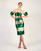 Andes strapless dress