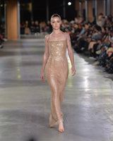 Orvieto Beaded Gown in gold by NARCES