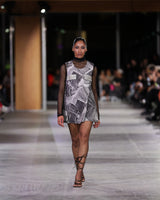 Solei - Crystal Mini Dress - image 3