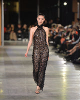 Theresia - Backless Sequin Gown - image 1