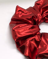 Red Metallic Super Scrunchie