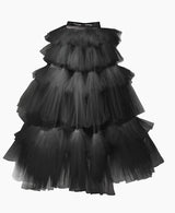 tulle maxi skirt