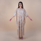 Narces Vespera beaded Kaftan Women open silhuoette