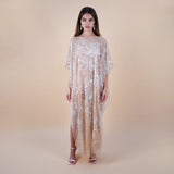 Narces Vespera beaded Kaftan Women side slit