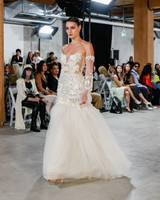 CASCARA II | Off-Shoulder Floral Mermaid Wedding Gown