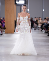 CASCARA II | Off-Shoulder Floral Mermaid Wedding Gown