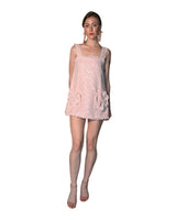 Harriet - Tweed Appliqué Dress