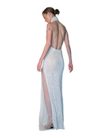 Lexi Crystal Halter Dress