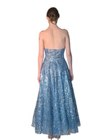 Mare - Sparkle Tulle Corset Midi Dress