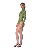 Neon Mermaid Tattoo Bodysuit Limited Edition