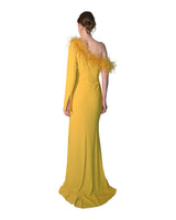 Sol Ostrich Feather Gown