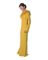 Sol Ostrich Feather Gown