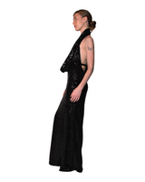 Thyra - Halter Sequin Gown