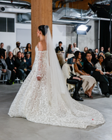 VERSAILLES | Strapless Lace A-Line Wedding Gown with Sleeves
