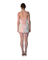 Yarrow 3D Appliqué Mini Dress