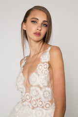 Bridal Ivory lace gown