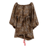 Leopard Mini Dress