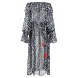 Zebra Maxi Dress