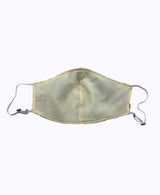 Adjustable Blue 3D Floral Lightweight Organza Mask