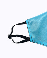 Kids Adjustable Baby Blue Black Soft Reversible Mask
