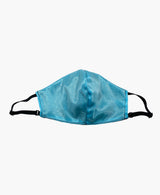 Kids Adjustable Baby Blue Black Soft Reversible Mask