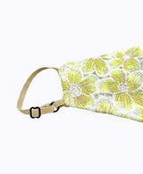 Adjustable Neon Daisy Crochet Mask