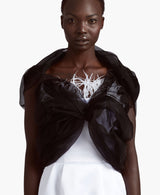 Dark Cloud Organza Bolero Jacket
