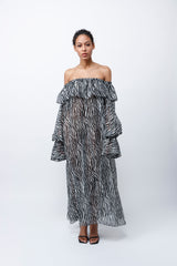 Zebra Maxi Dress