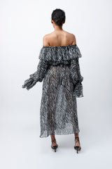 Zebra Maxi Dress
