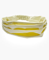 Pearlized Ivory Vegan Leather Headband