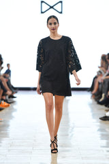 Black tunic dress
