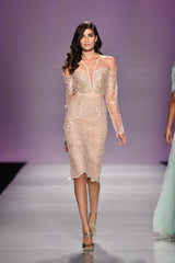 lace embellished dress