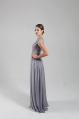 Lace embellished gown