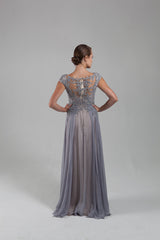 Lace embellished gown