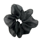 3 Pack Contrast Trim Organza Super Scrunchie