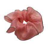 3 Pack Contrast Trim Organza Super Scrunchie