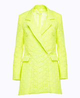 Krypton Neon Lace Coat Dress
