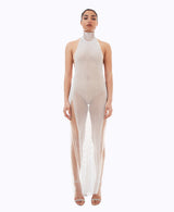 Lexi Crystal Halter Dress