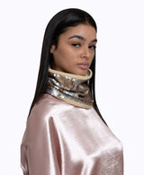 Two Tone Sequin Neck Gaiter