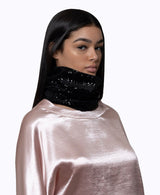 Velvet Mini Sequin Neck Gaiter