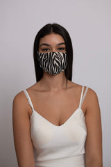 Adjustable Zebra Lightweight Mask
