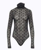 Maddy Lace Bodysuit Noir