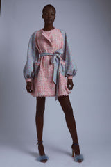 Candy Tweed Coat Dress
